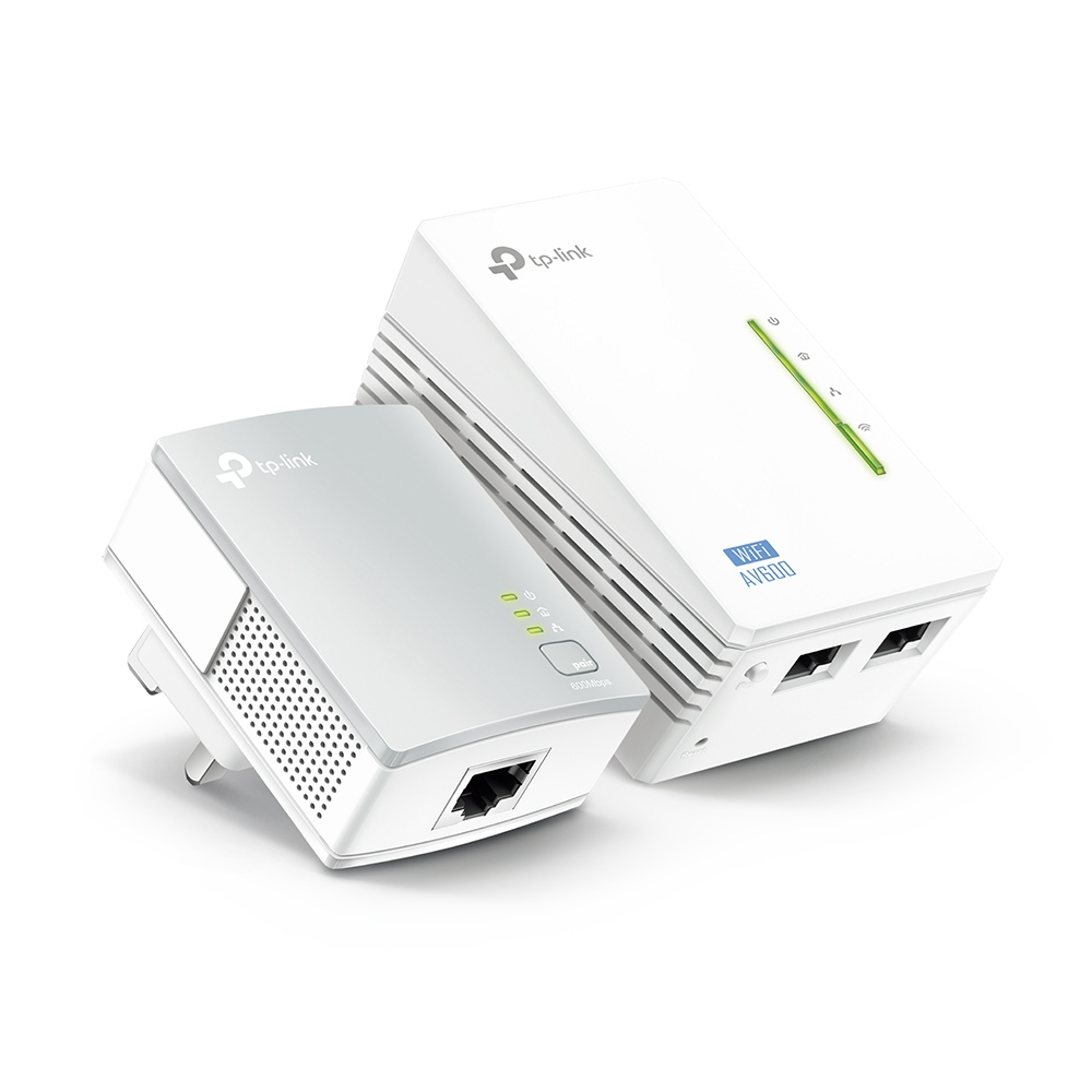 TP-LINK TL-WPA4220 PowerLine Network Adapters - White