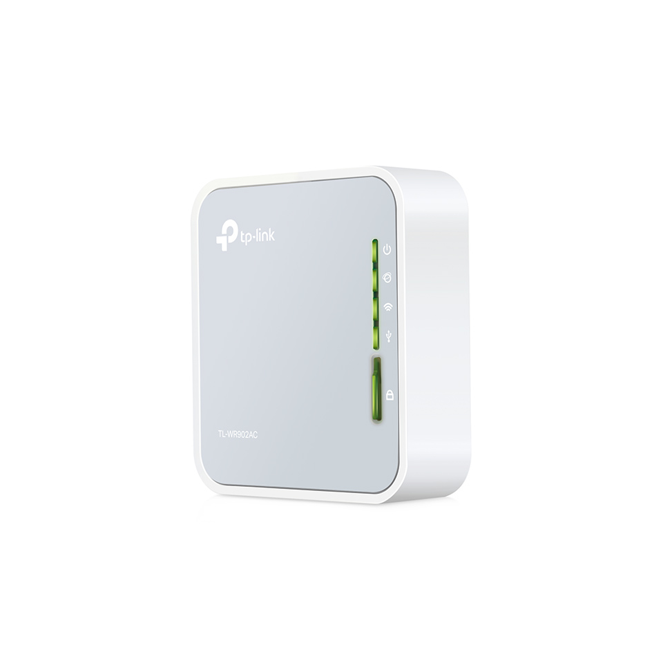 TP-Link TL-WR902AC wireless router Fast Ethernet Dual-band (2.4 GHz / 5 GHz) 4G White