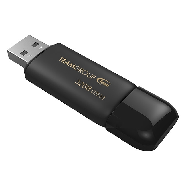 Team C175 USB Flash Drives - Black