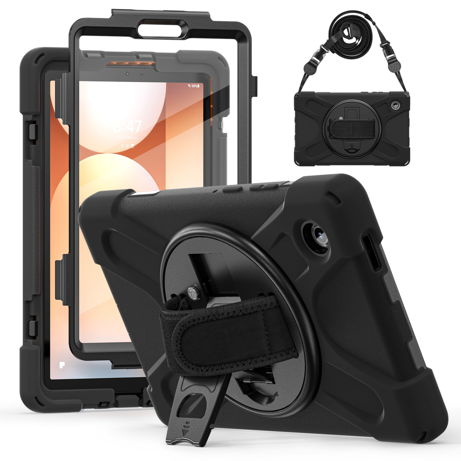 Techair TAXSGA043HS Tablet Cases - Black