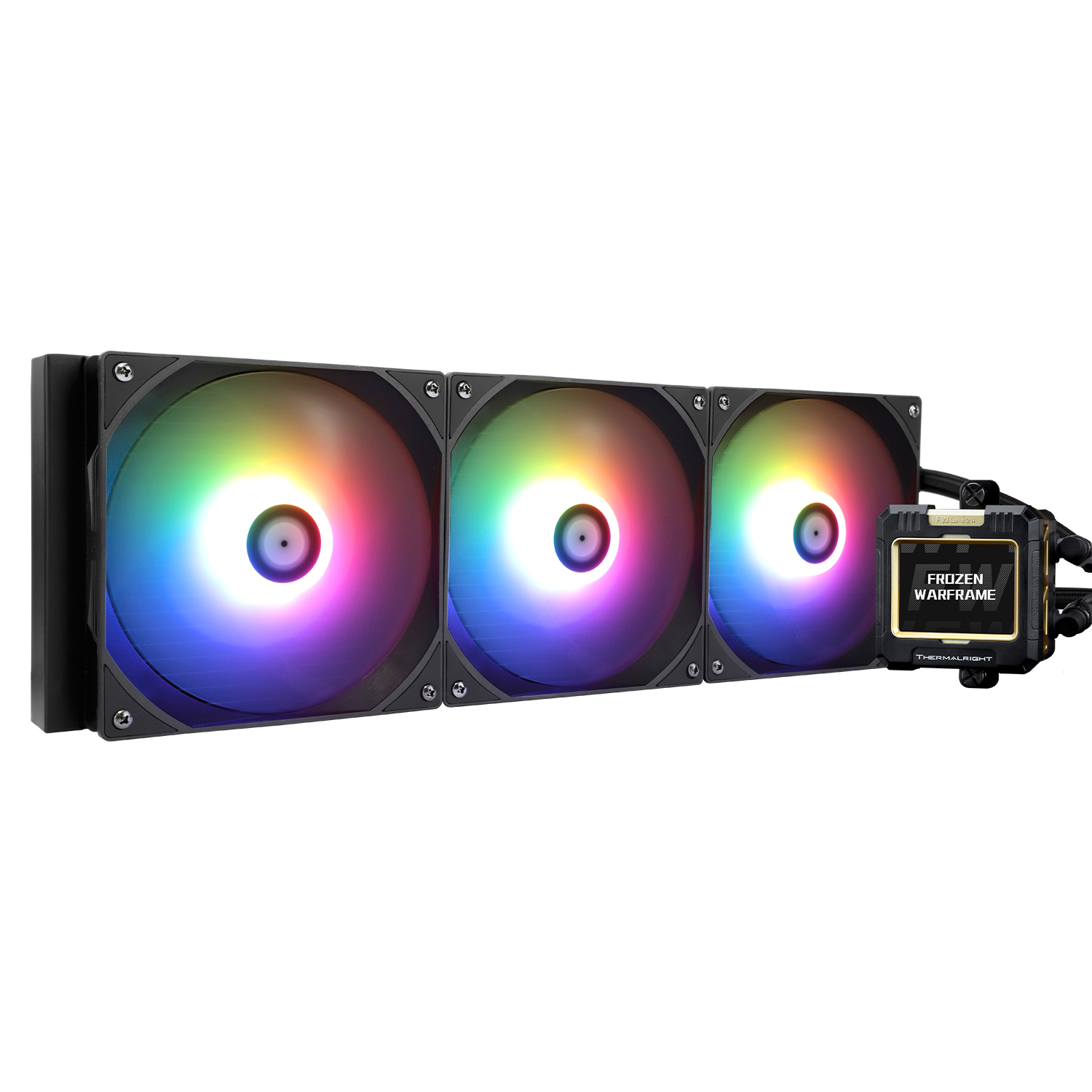 Thermalright Frozen Warframe 420 ARGB Black All In One CPU Cooler - 420mm
