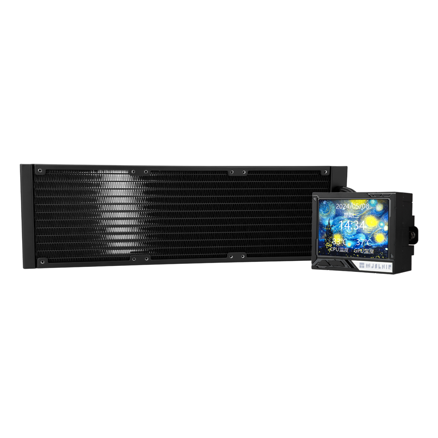 Thermalright Hyper Vision 360 UB ARGB LCD White All In One CPU Cooler - 360mm