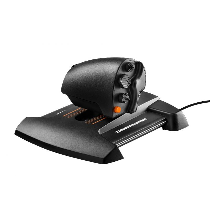Thrustmaster TWCS Throttle Black, Orange USB Motion controller Analogue / Digital MAC, PC