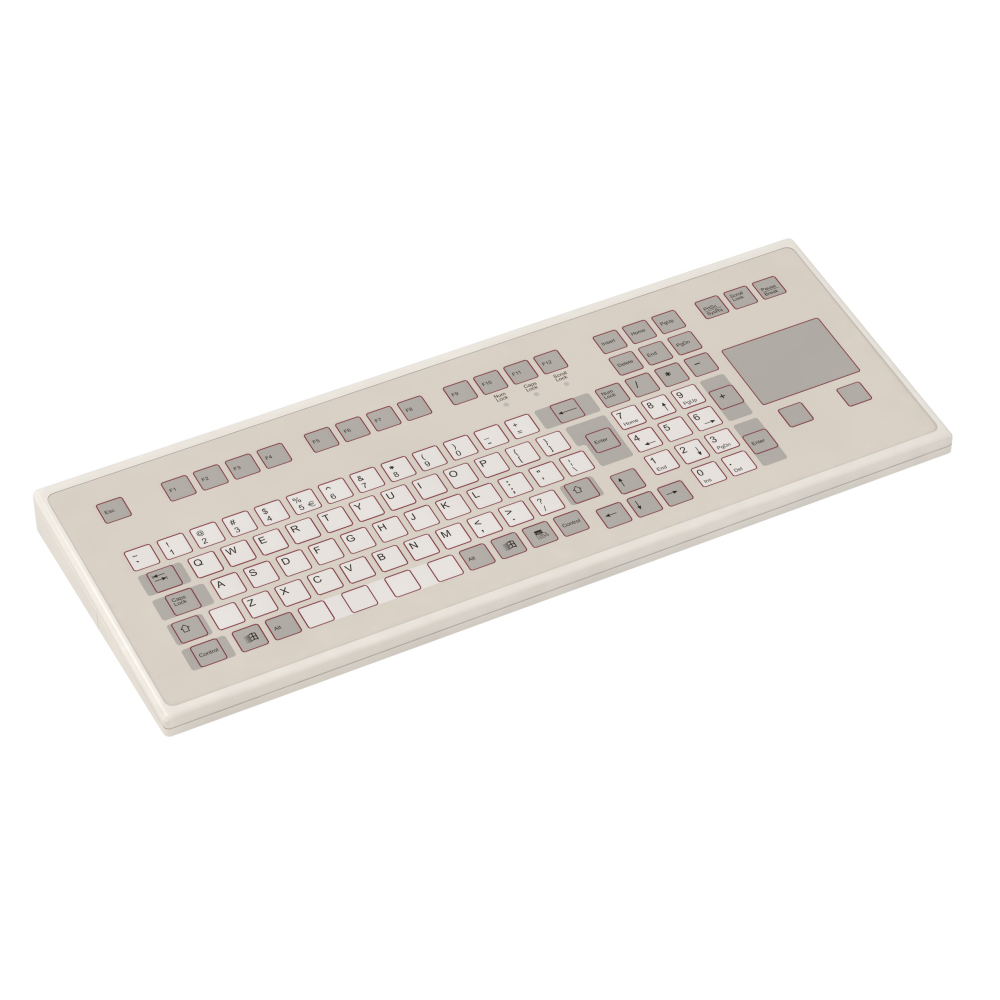 Tipro Desktop Standard Keyboard withTouchpad USB