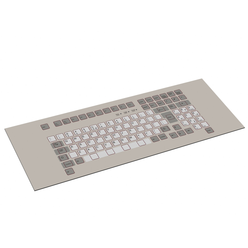 Tipro Standard layout Panel Mount Keyboard  USB