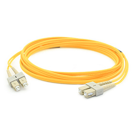 Titan 9-DX-SC-SC-5-YW Fibre Optic Cables - Yellow