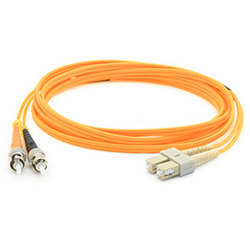 Titan 9-DX-SC-ST-1-YW Fibre Optic Cables - Yellow