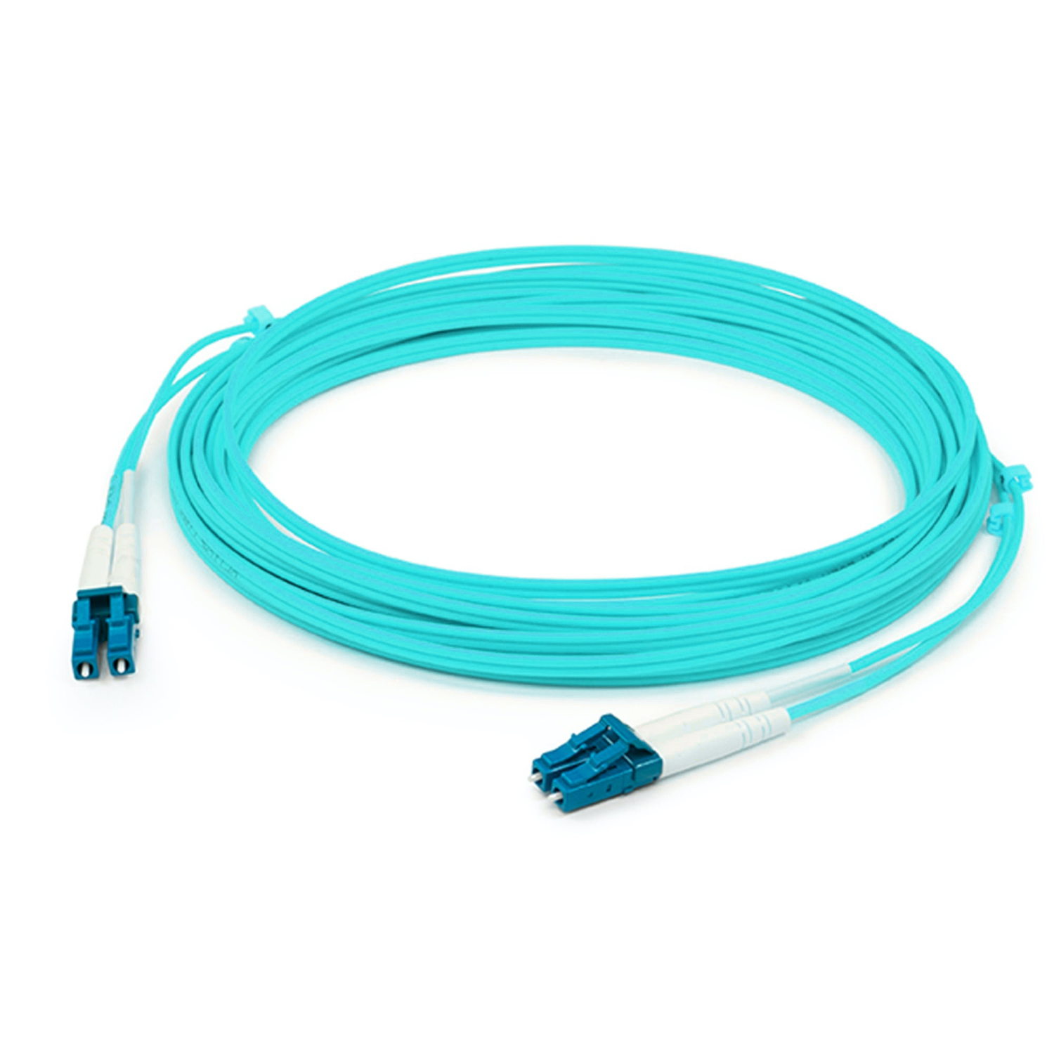 Titan LCLCOM3DAQ3 Fibre Optic Cables - Aqua colour