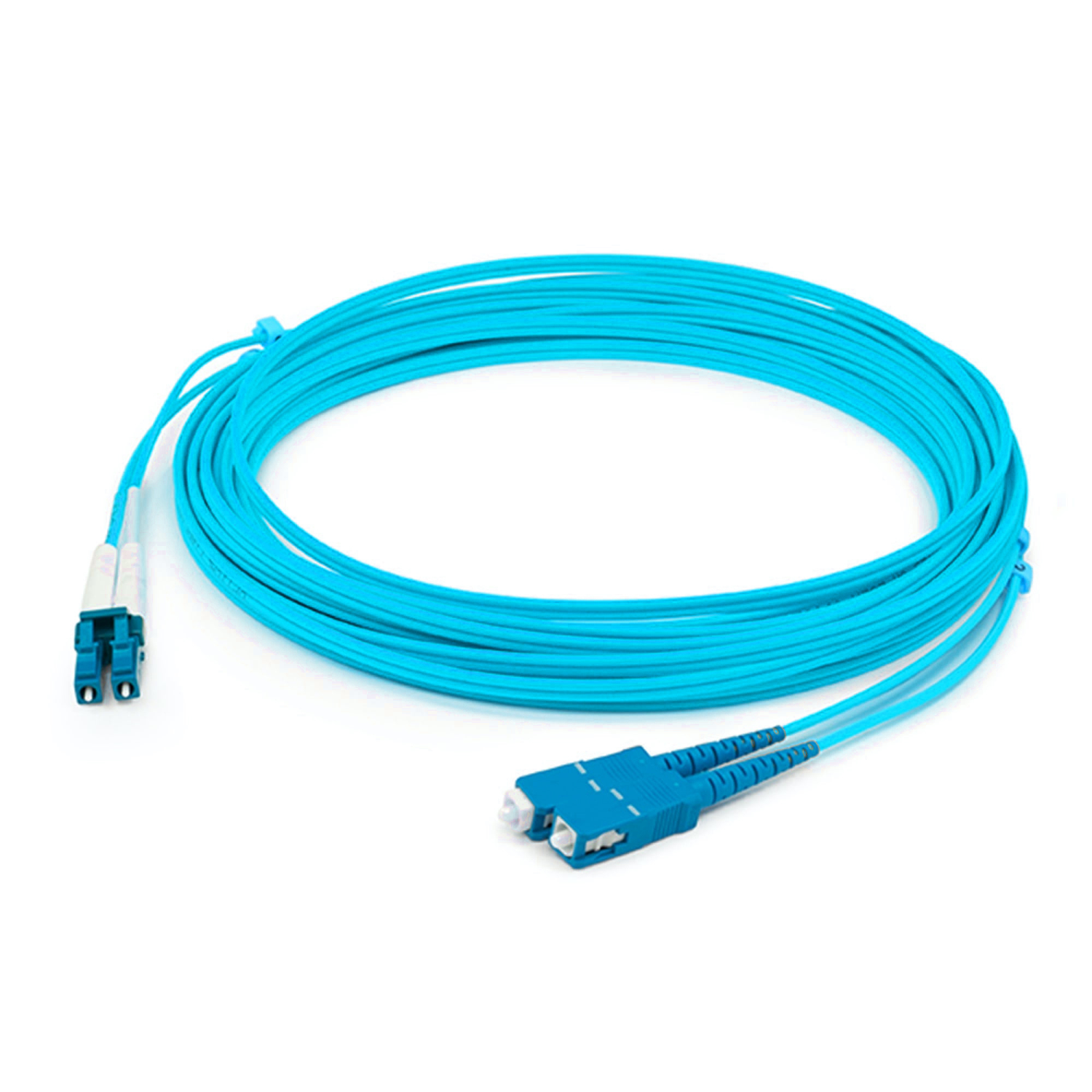 Titan LCSCOM3DAQ1 Fibre Optic Cables - Aqua colour