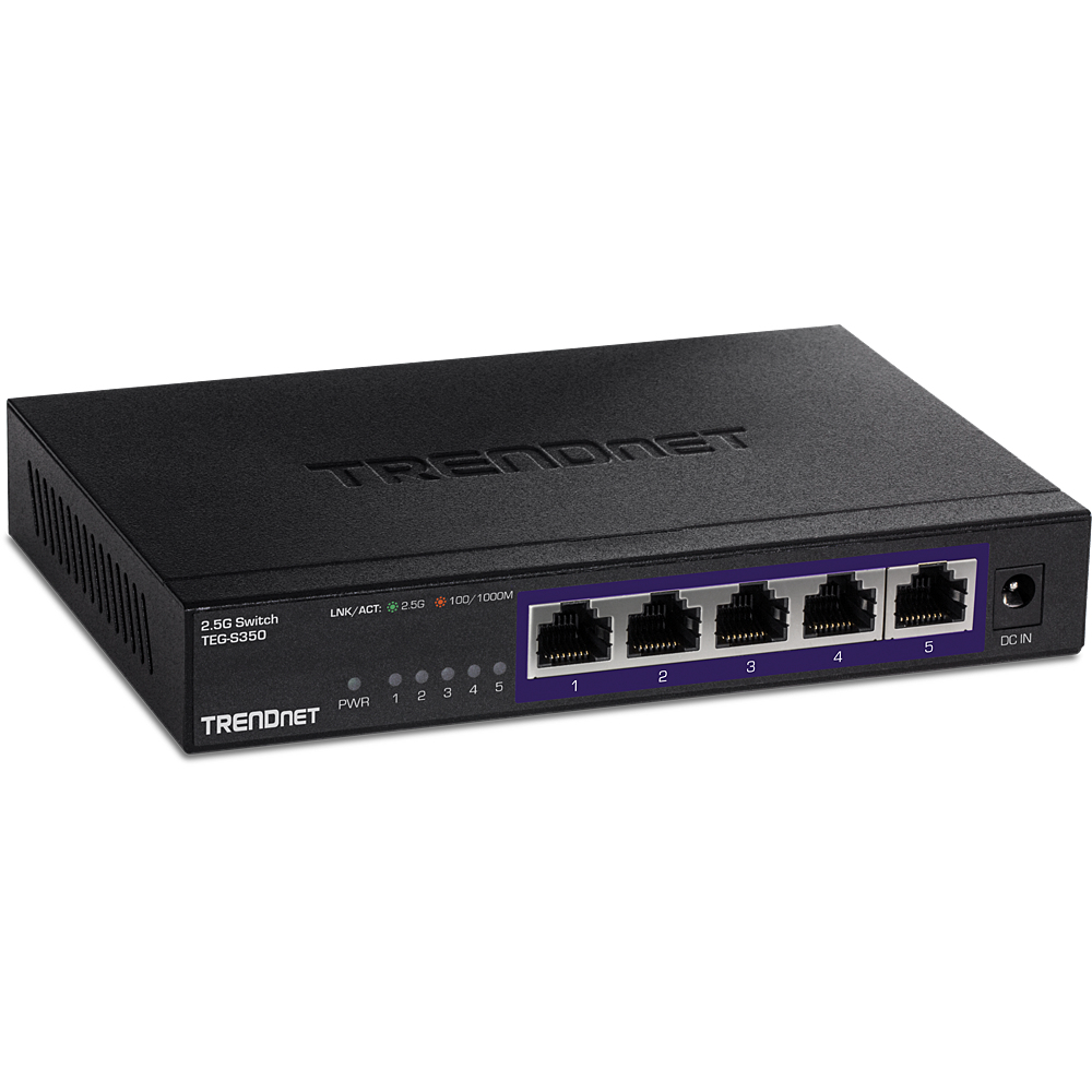 TRENDnet TEG-S380 Network Switches - Black
