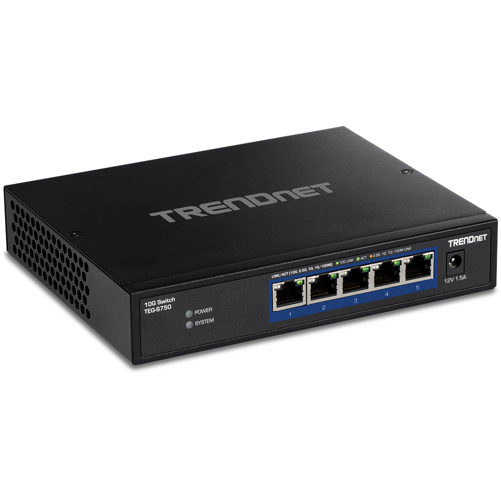 TRENDnet TEG-S750 Network Switches - Black