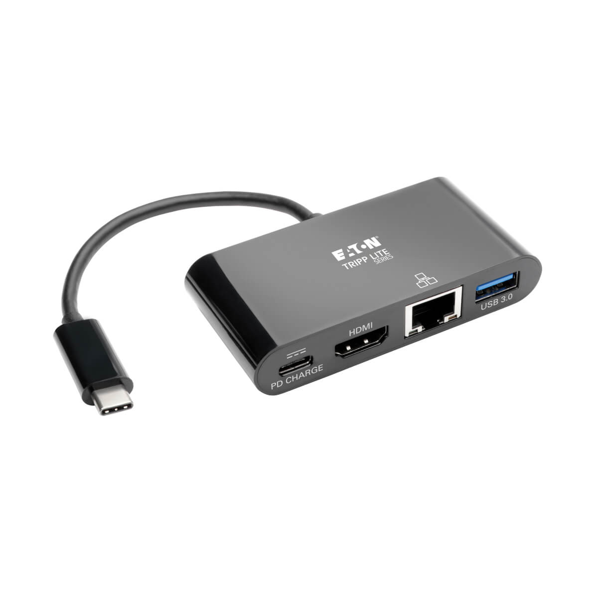 Tripp Lite U444-06N-HGUB-C Laptop Docks & Port Replicators - Black