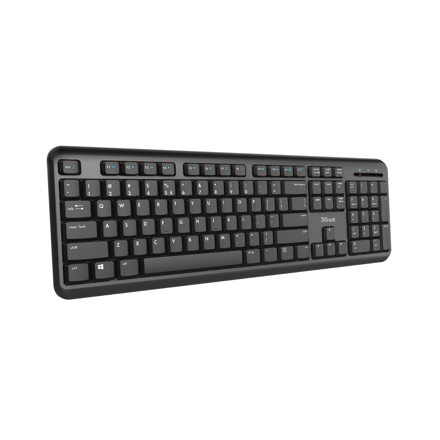 Trust TK-350 Keyboards - Black