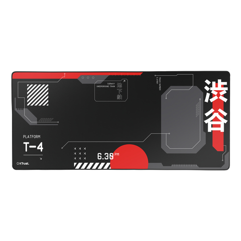 Trust GXT 759 XXL Gaming mouse pad Black, Red