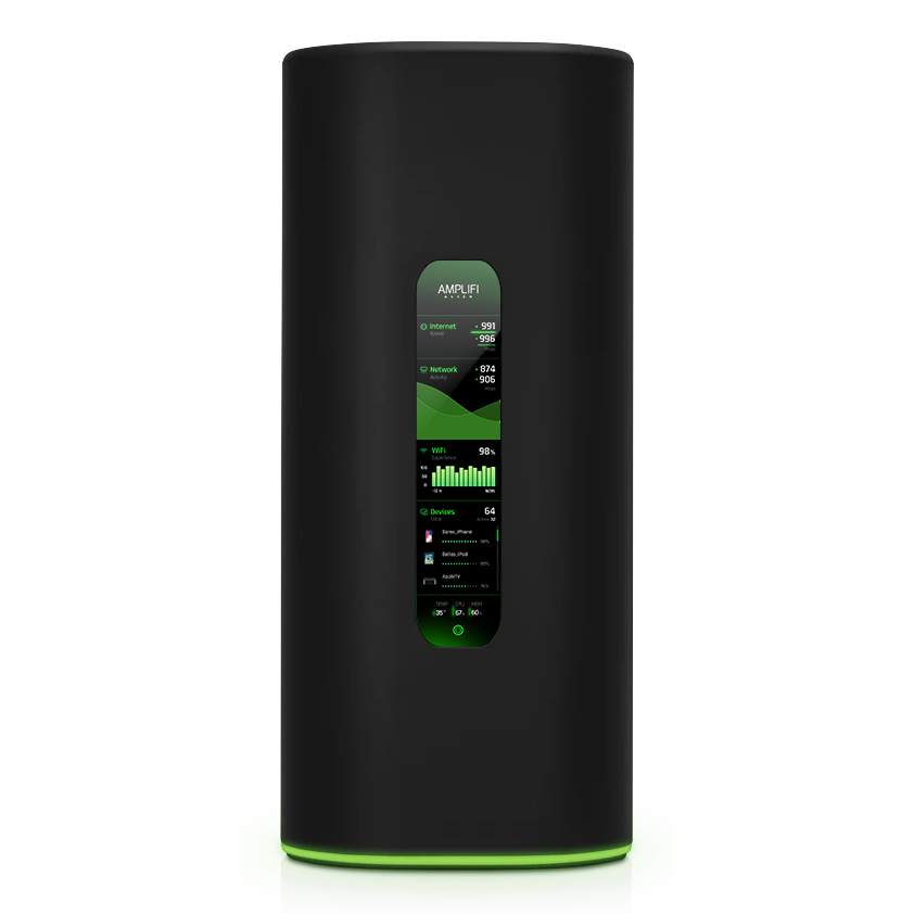 Ubiquiti AmpliFi Alien Router wireless router Gigabit Ethernet Dual-band (2.4 GHz / 5 GHz) Black