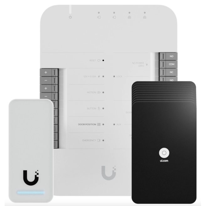 Ubiquiti G2 Starter Kit security access control system Black, Silver