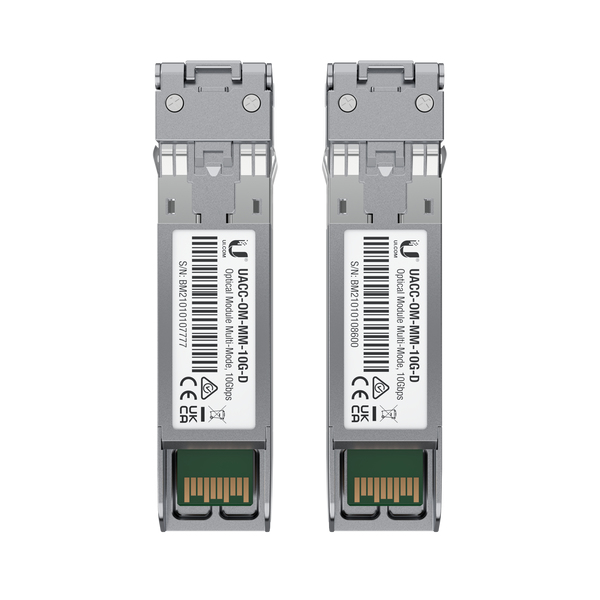 Ubiquiti UACC-OM-MM-10G-D-2 Network Transceiver Modules - Silver