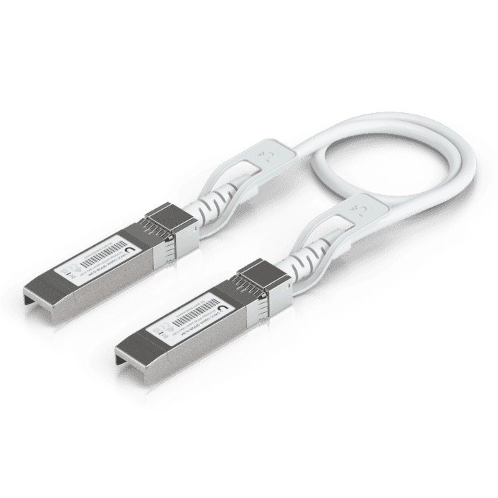 Ubiquiti UACC-Uplink-SFP28-0 Fibre Optic Cables - White
