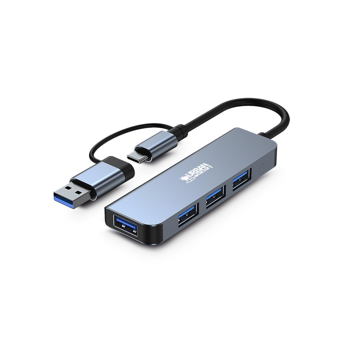 Urban Factory MHC35UF Laptop Docks & Port Replicators - Grey
