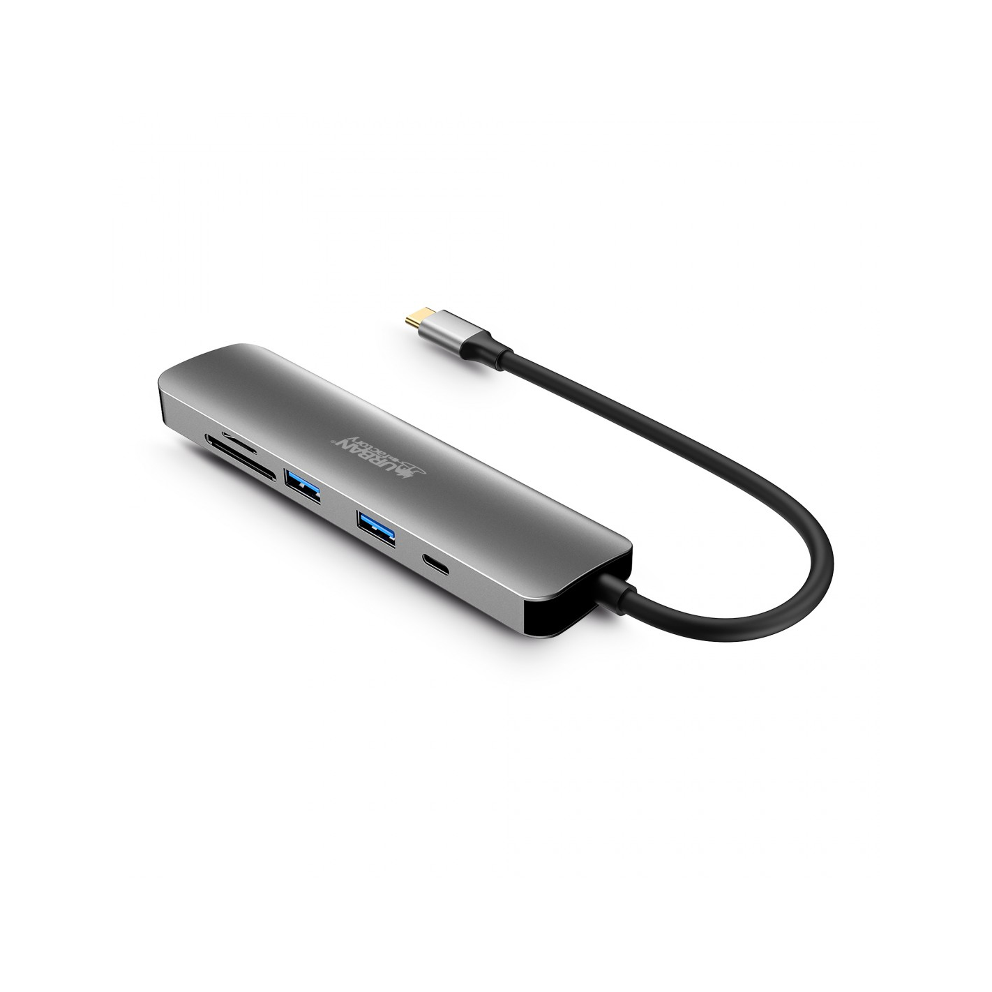 Urban Factory MHC45UF Laptop Docks & Port Replicators - Grey