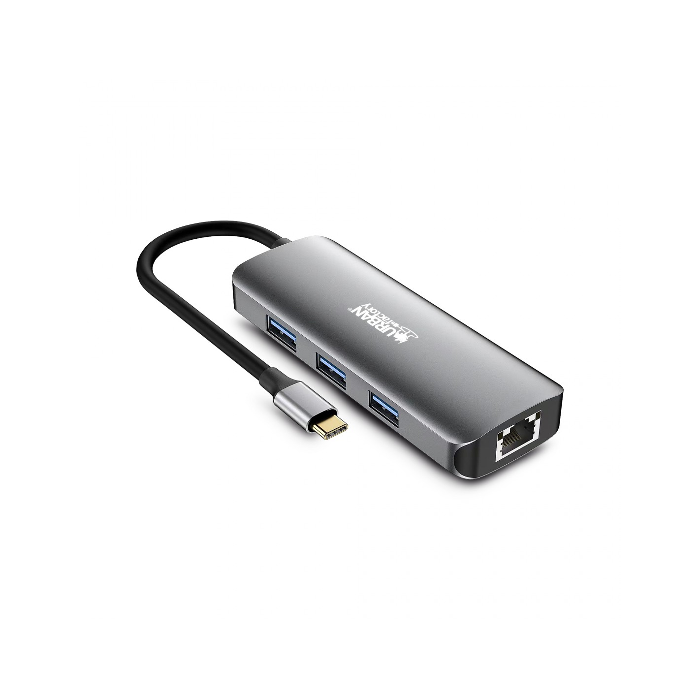 Urban Factory MHC55UF Laptop Docks & Port Replicators - Grey