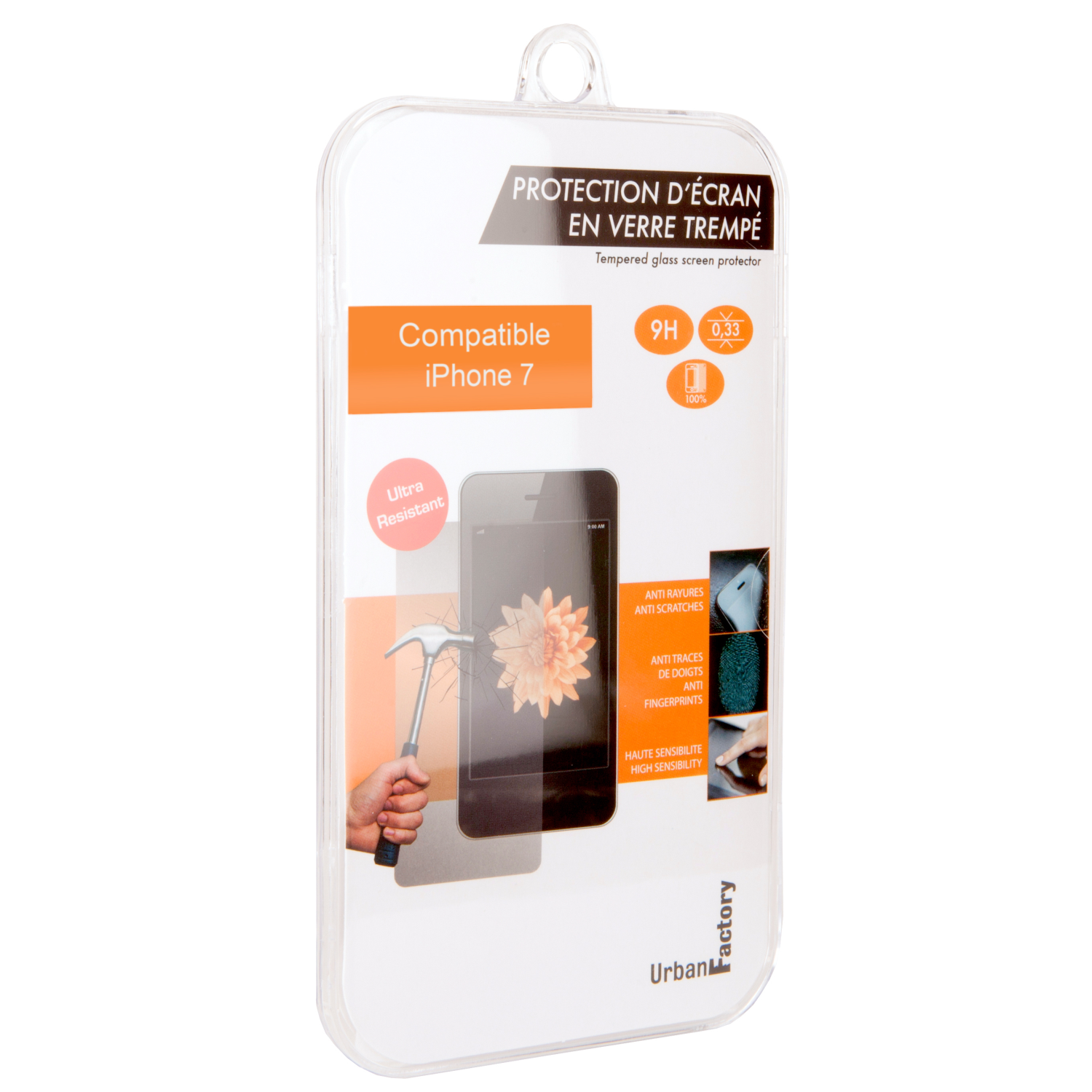 Urban Factory Screen Cover Tempered Glass iPhone 7