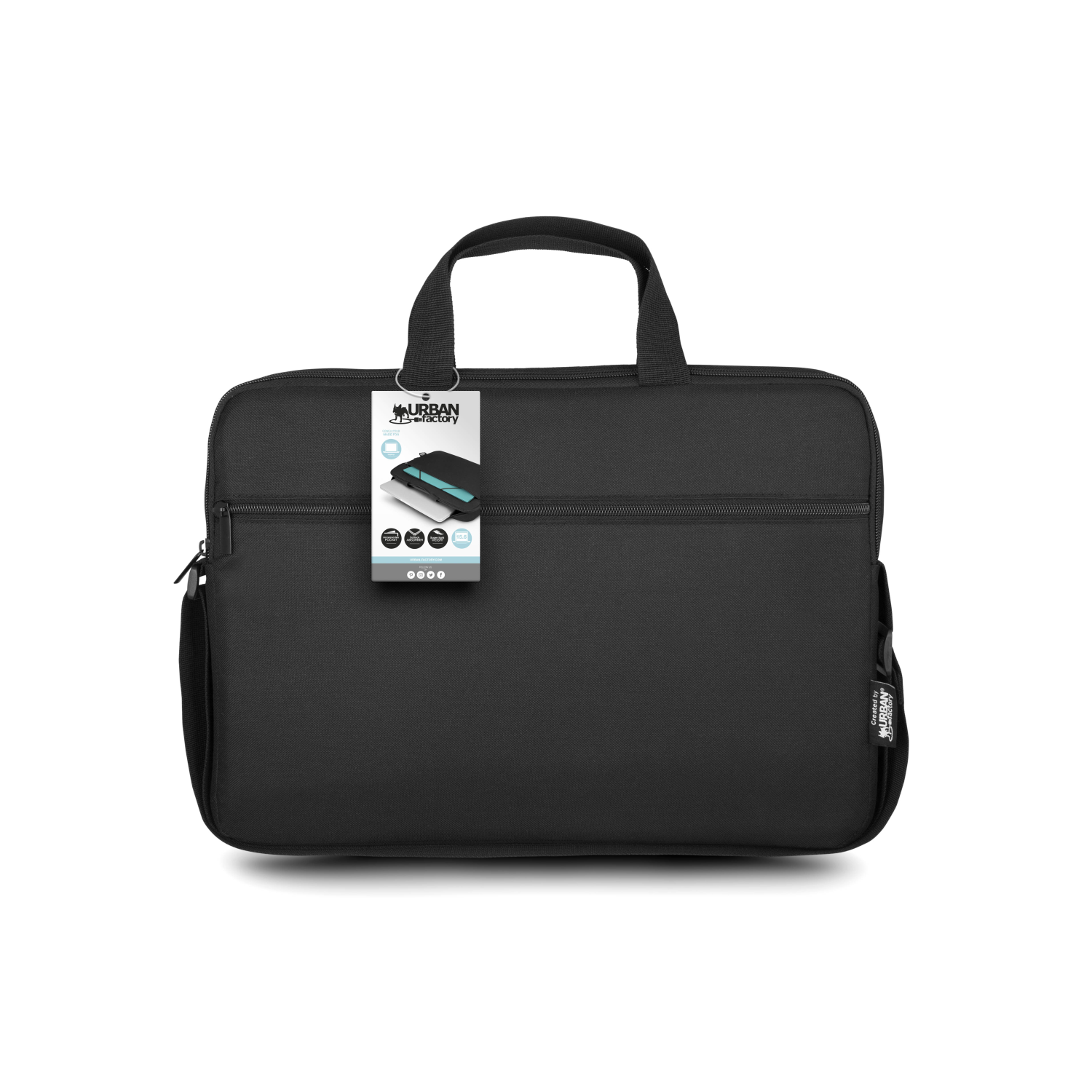 Urban Factory Nylee Toploading Laptop Bag 15.6" Black