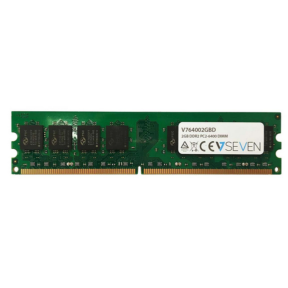 V7 V764002GBD Memory RAM - 2GB - Green