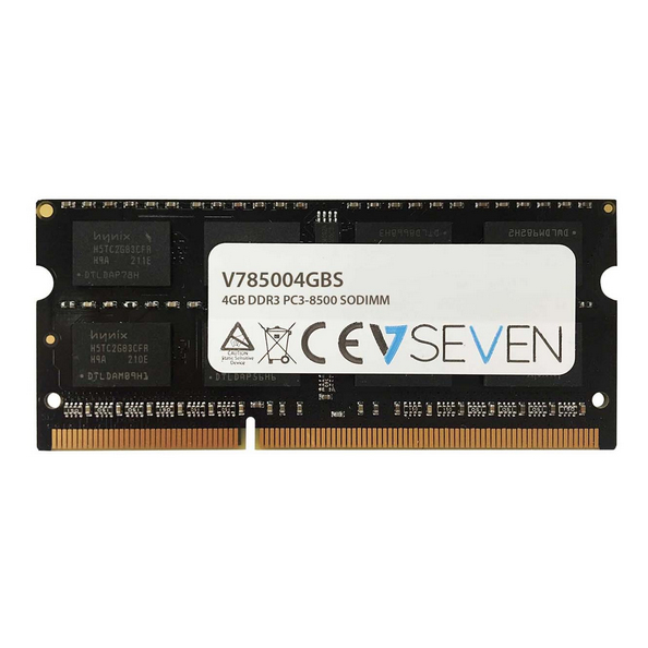 V7 DDR3 Memory RAM - 4GB - Black