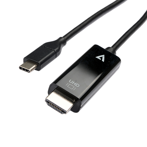 V7 V7UCHDMI-2M Video Cable Adapters - Black