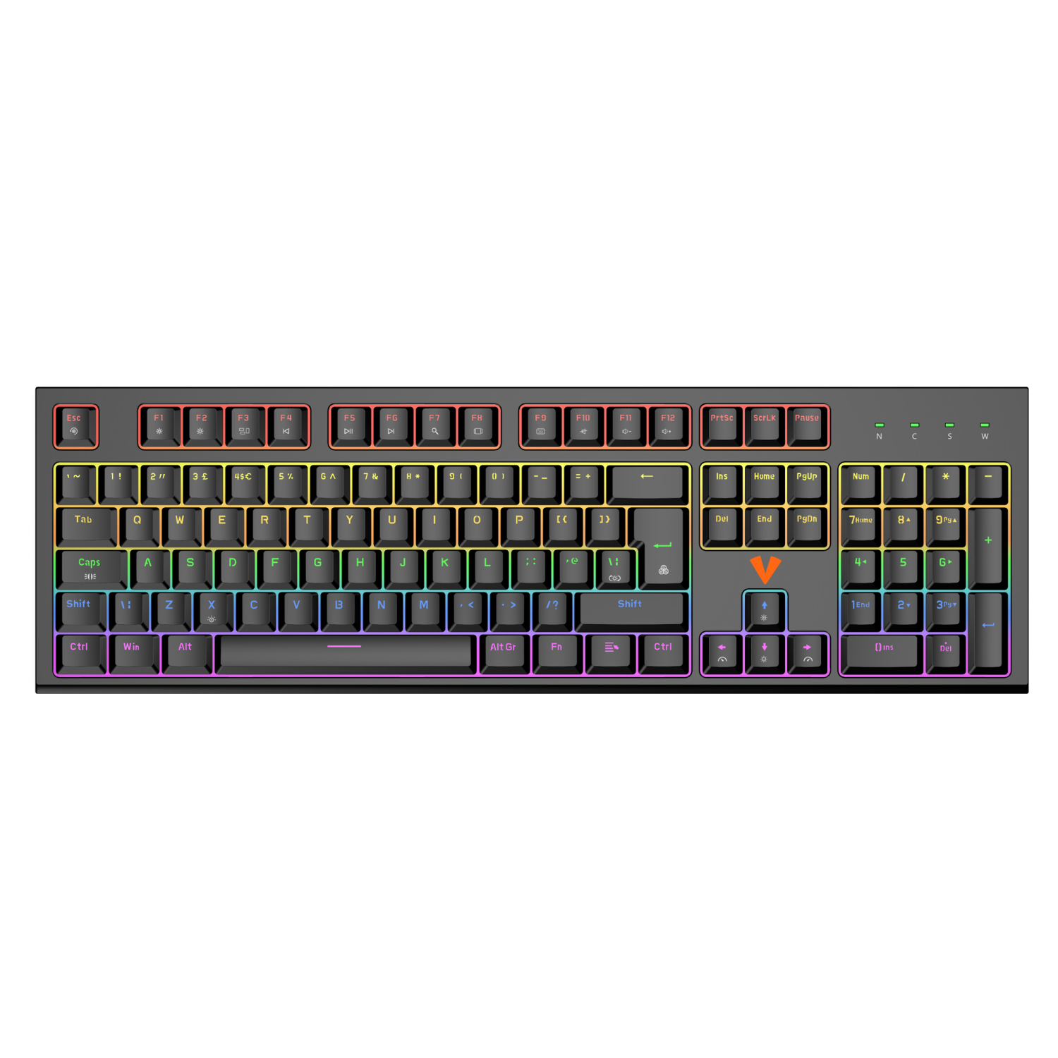 VIDA MAGNA MAGNETIC USB RGB KEYBOARD