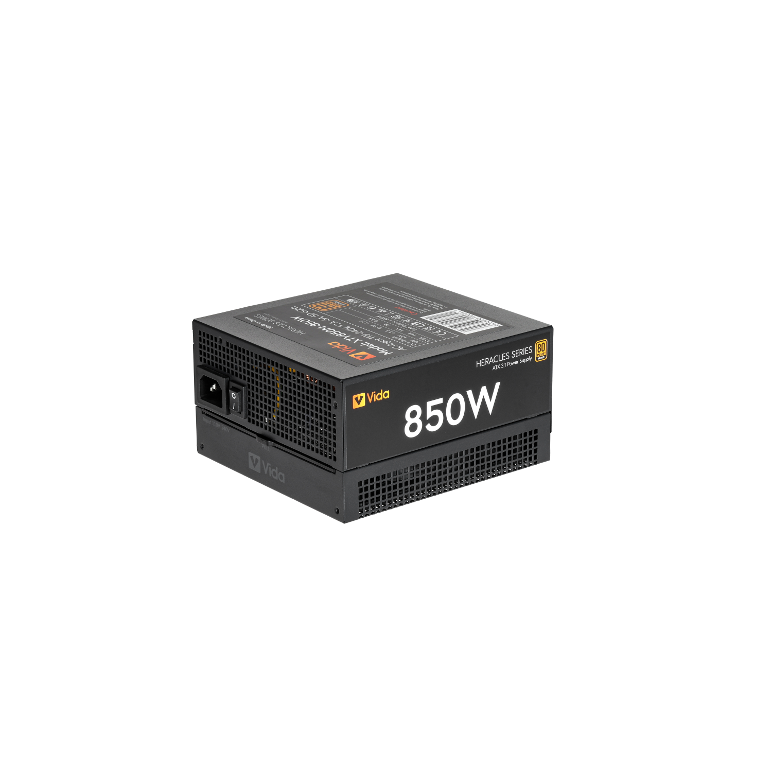 VIDA 850W Power Supply Units - Black