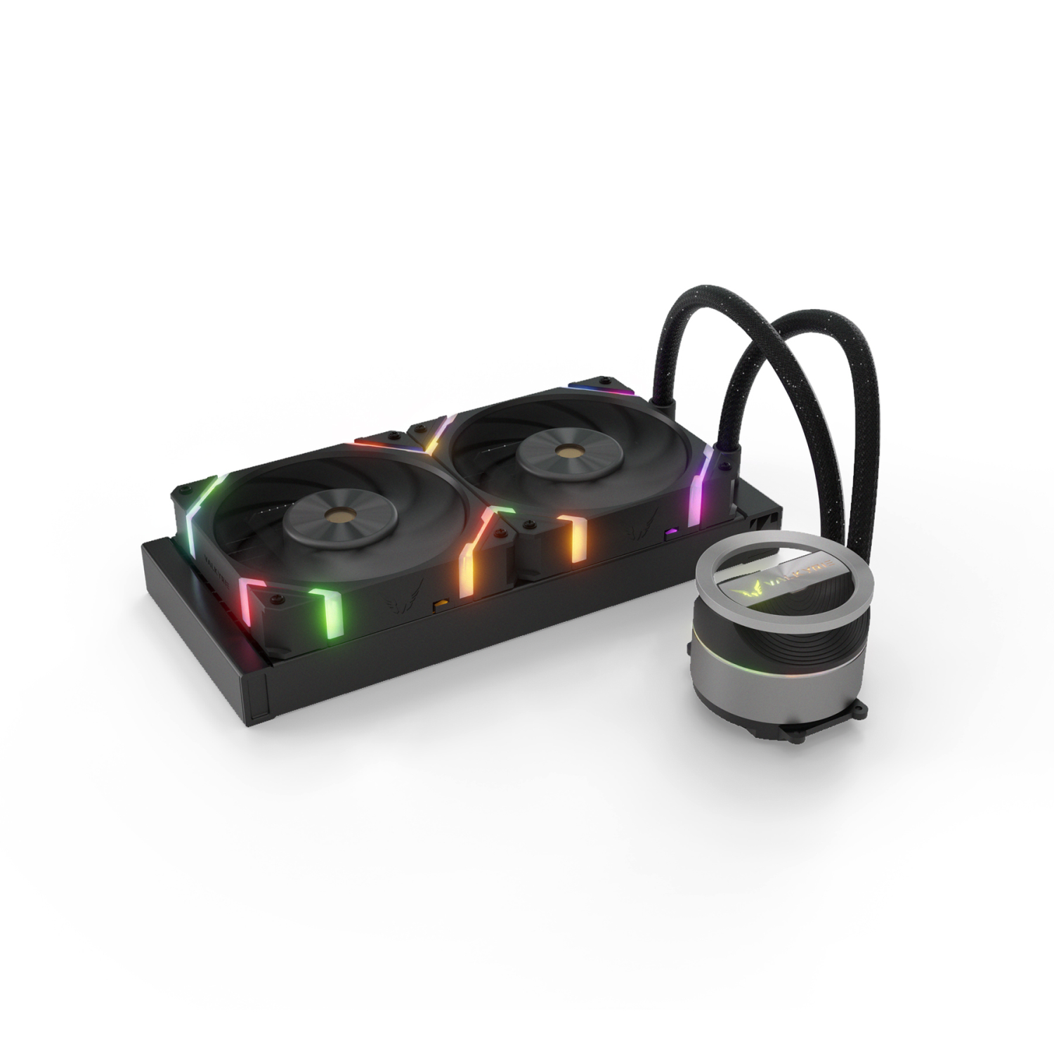 Valkyrie VK-AIODR240B Computer Cooling Systems - Black