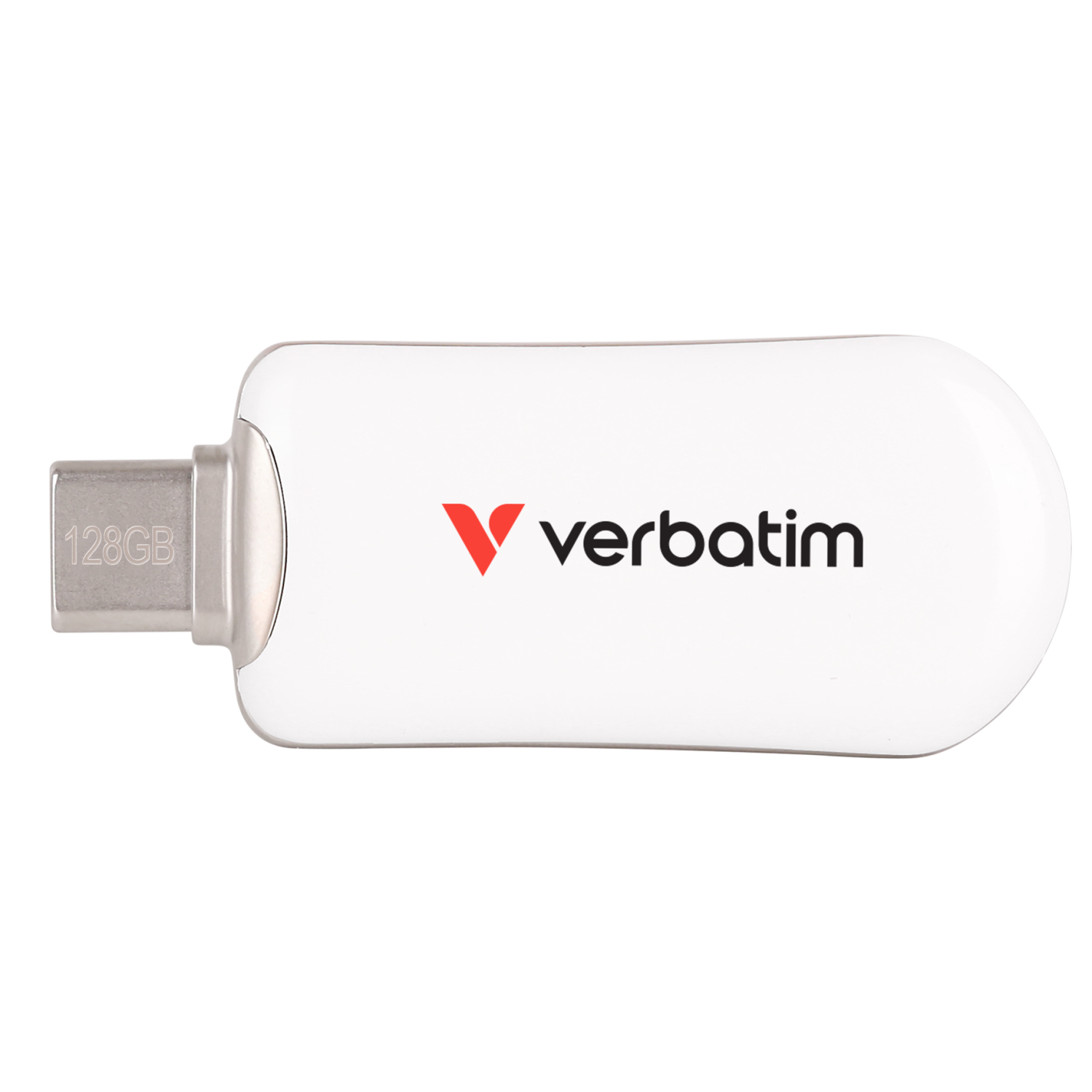 Verbatim 128GB USB Flash Drives - White