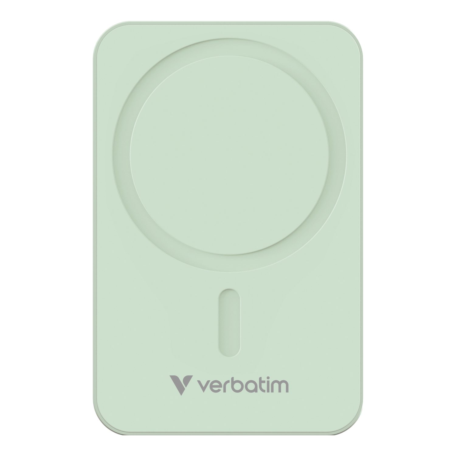 Verbatim Charge n Go Essentials Magnetic Wireless Power Bank 20000 mAh Green