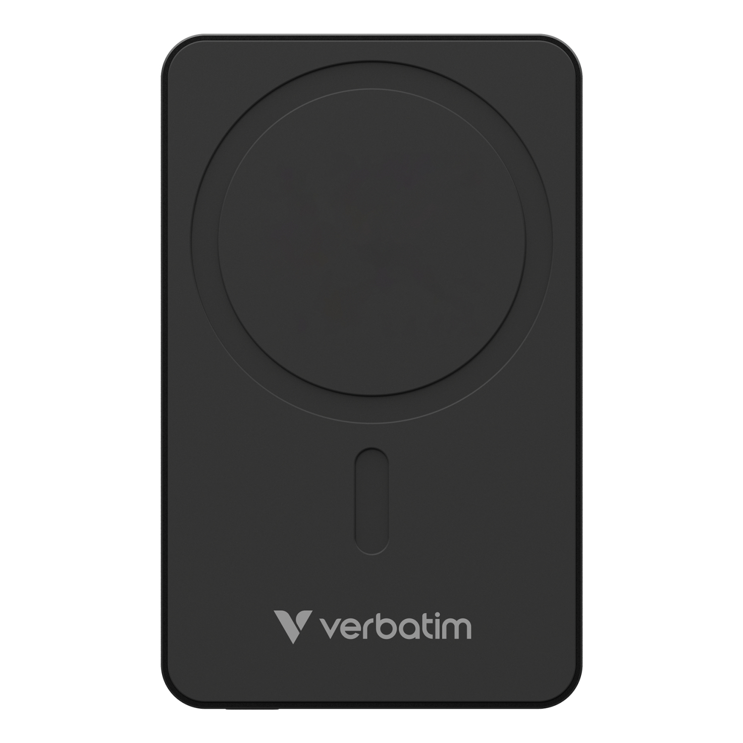 Verbatim Charge 'n' Go Essentials Magnetic Wireless Power Bank 5000 mAh Black
