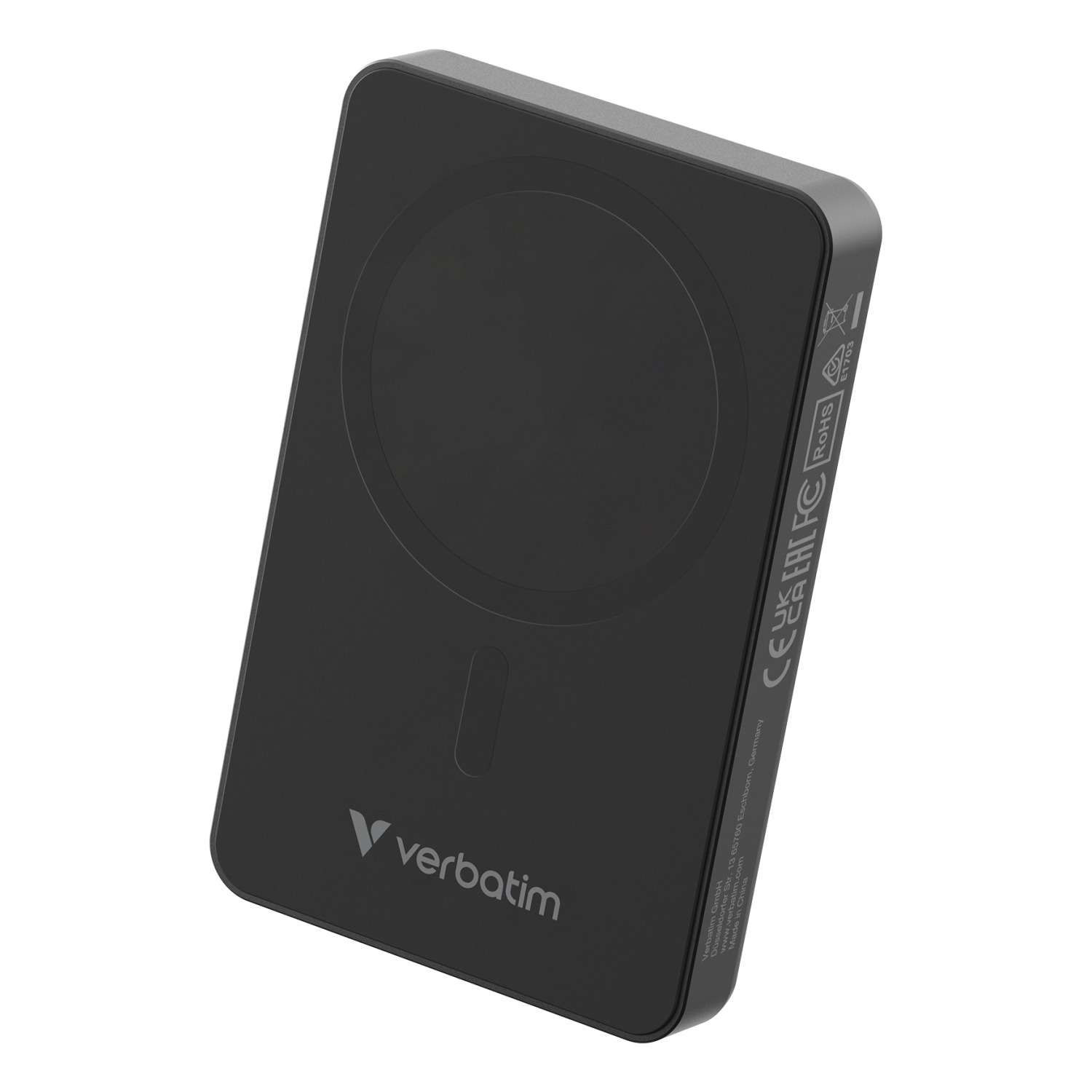 Verbatim Charge n Go Essentials Magnetic Wireless Power Bank 10000 mAh Black