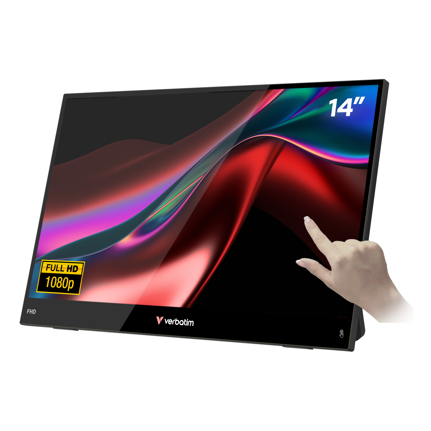 Verbatim Portable 14" FHD Touch Monitor LIGHT