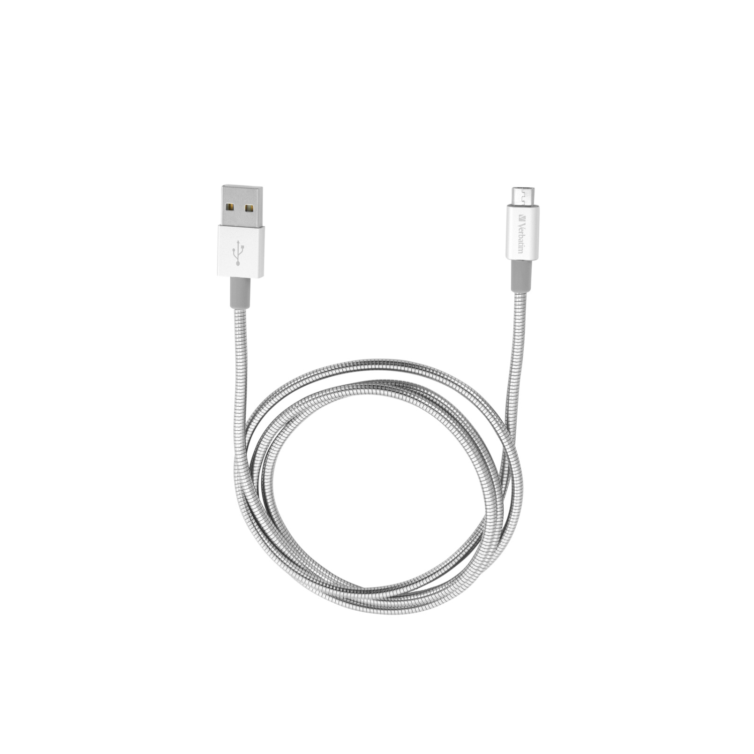Verbatim 100cm USB Cables - Silver