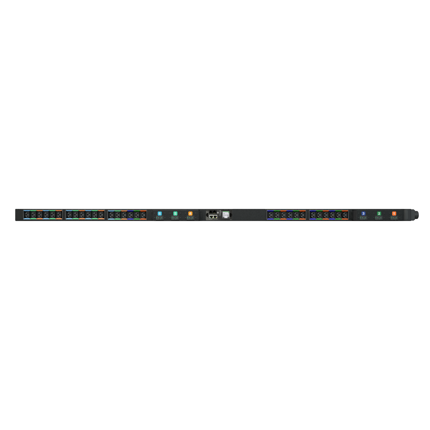 Vertiv DU05M4B1-30CF17-2S02A9K00-S-A Power Distribution Units (PDUs) - Black