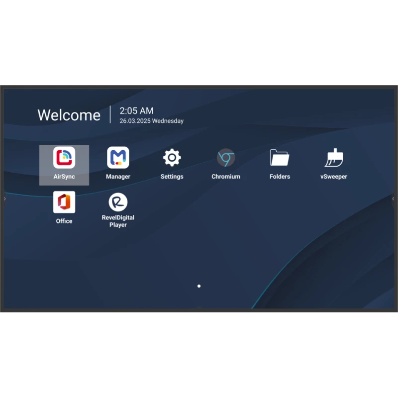 Viewsonic 3840x2160 Signage Displays - 86 Inches - 8GB - Black