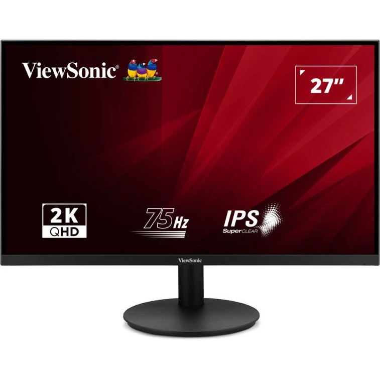 Viewsonic VA2708-2K-HD-2 Computer Monitors - 27 Inches - Black