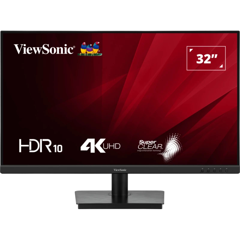 Viewsonic VA3208-4K-HD Computer Monitors - 32 Inches - Black