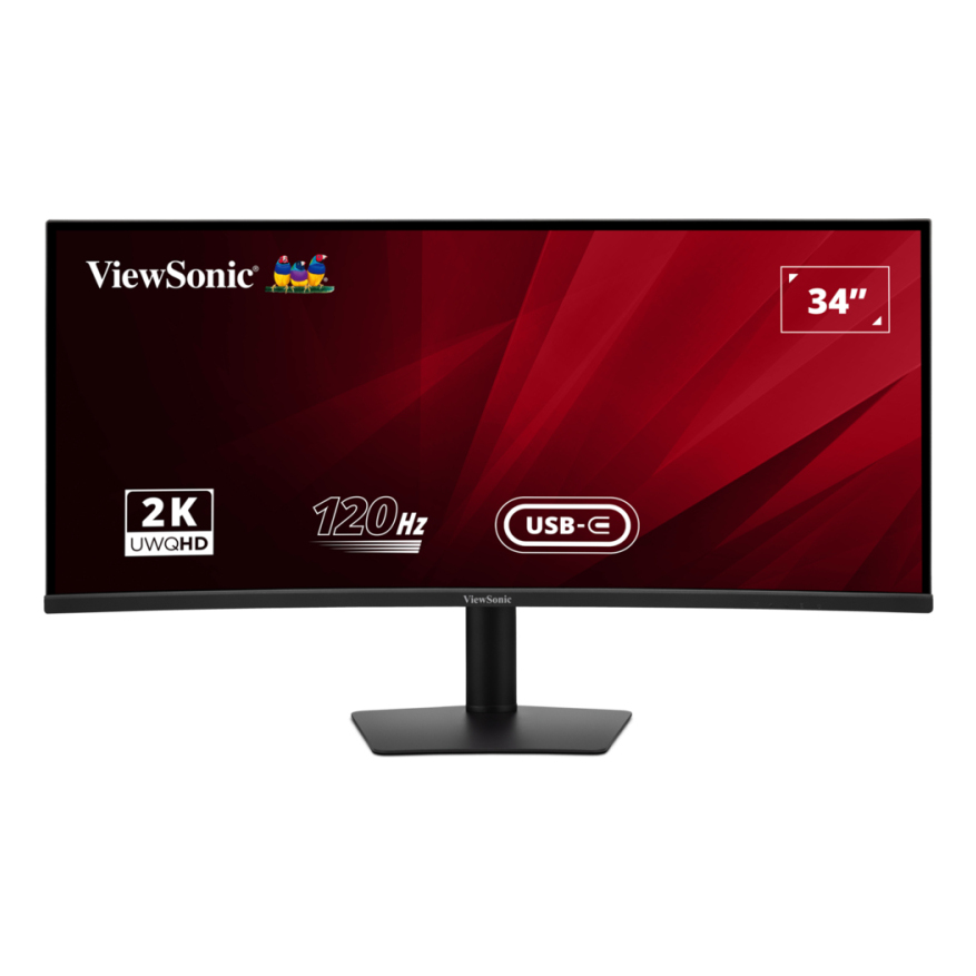 Viewsonic VA3420C Computer Monitors - 34 Inches - Black