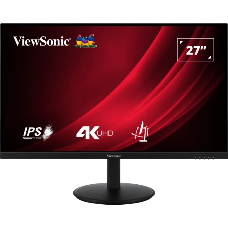 Viewsonic VG2708-4K Computer Monitors - 27 Inches - Black