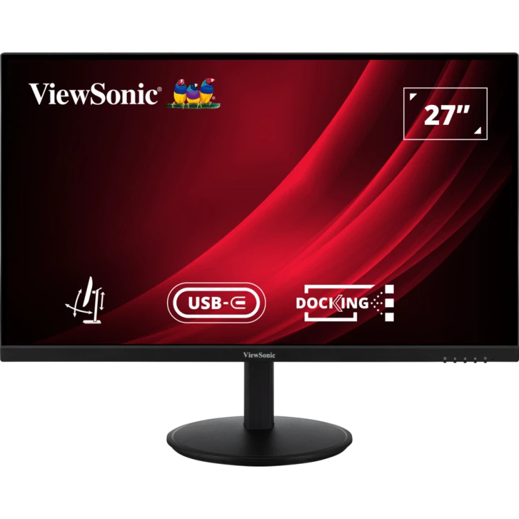 Viewsonic VG2709U-2K Computer Monitors - 27 Inches - Black