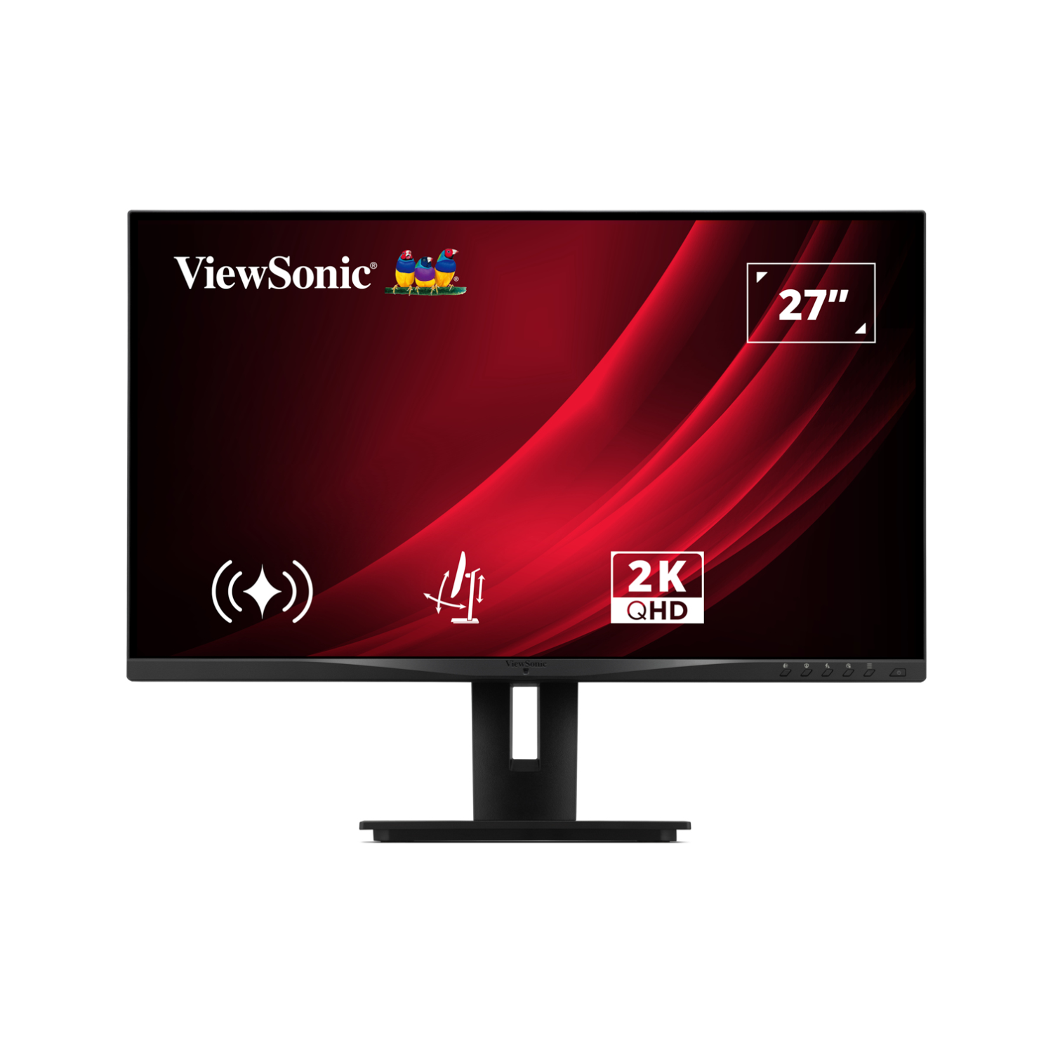 Viewsonic VG2748A-2K Computer Monitors - 27 Inches - Black