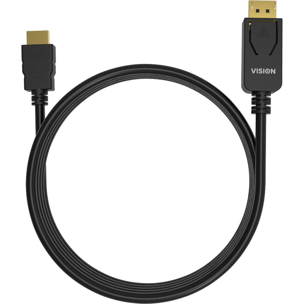 Vision 1MDPHDMI Video Cable Adapters - Black