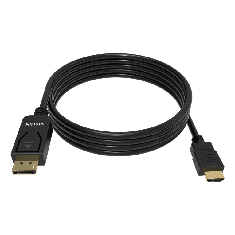 Vision 2MDPHDMI8K Video Cable Adapters - Black