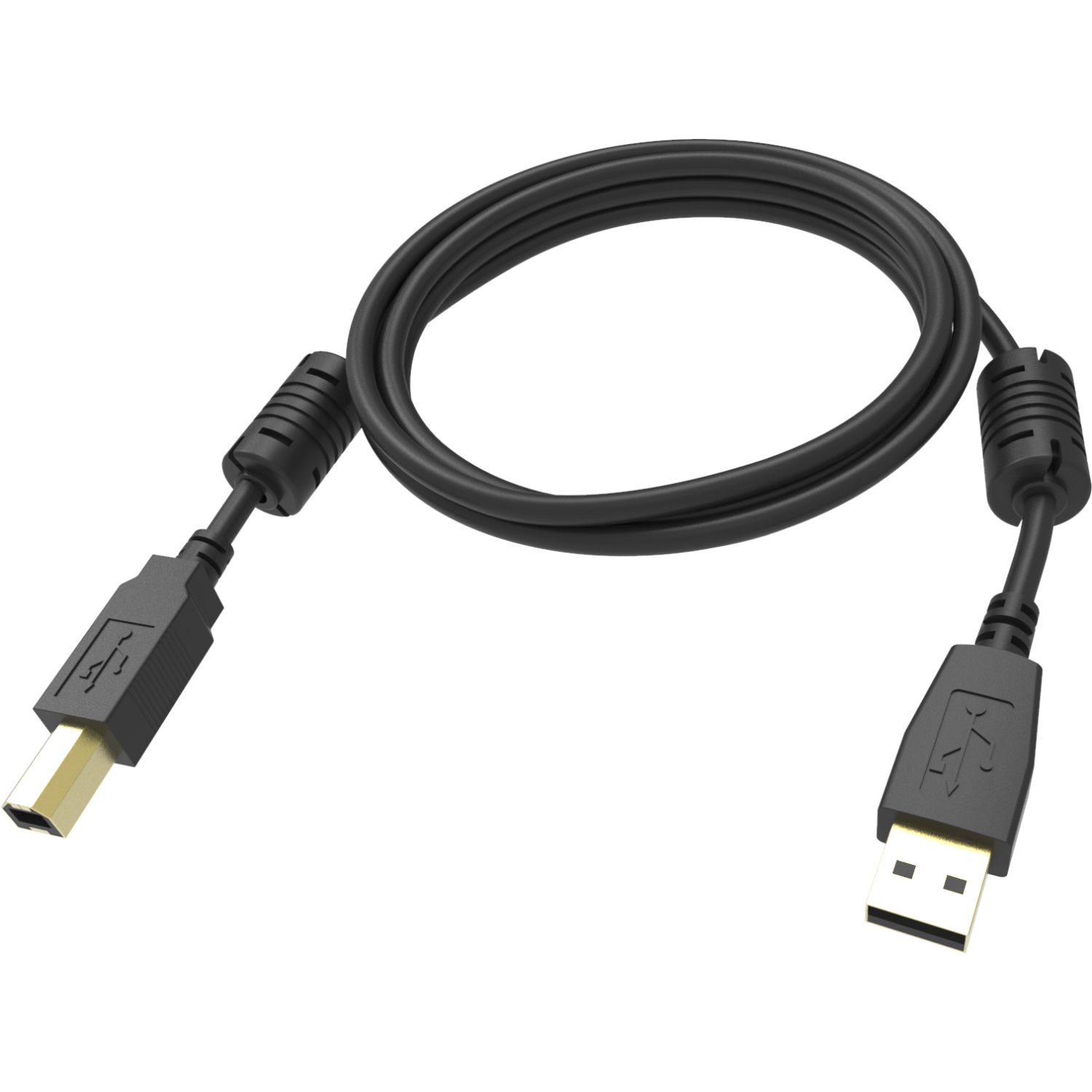 Vision 2MUSB USB Cables - Black
